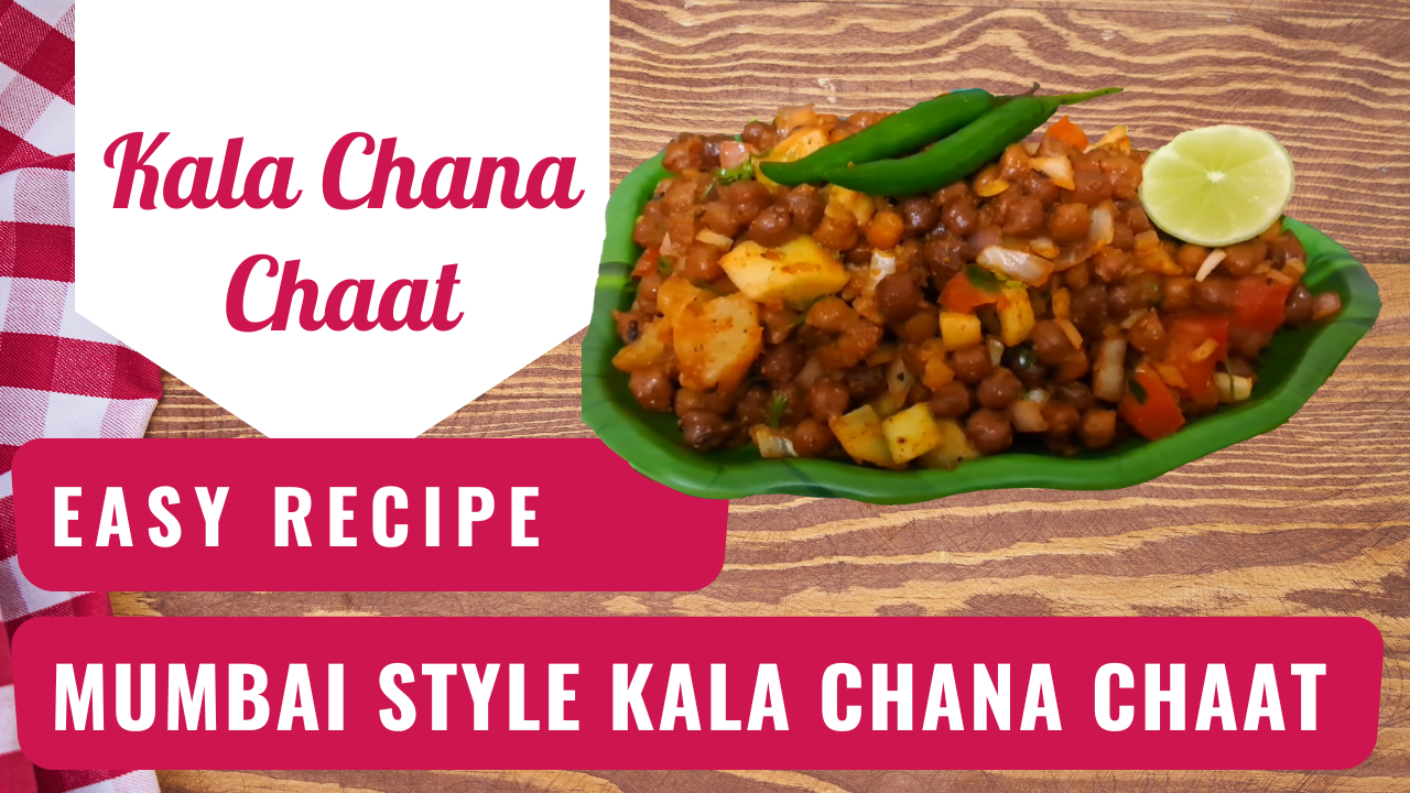 How to Make Street Style Black Chana Chaat